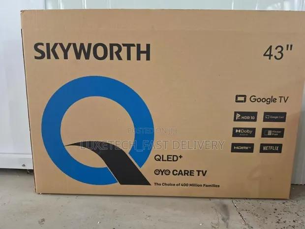 Skyworth 43" QLED+ Google TV - 1