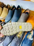 Men's Caterpillar Leather Loafers - 3