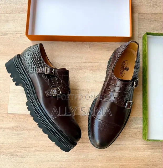 J.M. Weston Moccasins - Brown Leather - 1