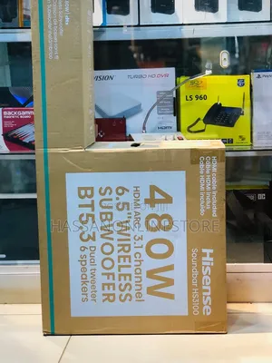Hisense 3.1 CH 480W Dolby Atmos Soundbar with Wireless Subwoofer | HS3100