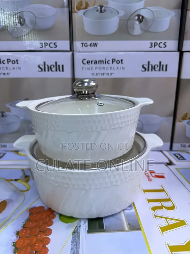 2pcs Ceramic Serving Bowls - 1
