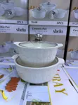 2pcs Ceramic Serving Bowls - 3