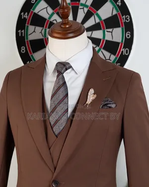 Classic ROMASTER Chestnut Brown 3-Piece Tuxedo