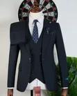 Classic Indigo Grid Executive Suit - ROMASTER - 2