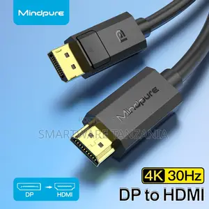 Mindpure 4K DisplayPort to HDMI Cable - 30Hz