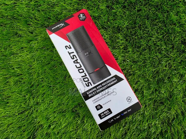 HyperX SoloCast 2 Black Microphone - 1