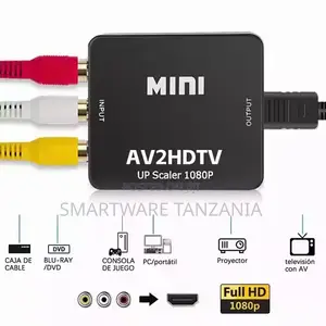 RCA to HDMI Composite AV Converter 1080p