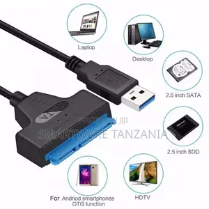 USB 3.0 to SATA 2.5" SSD HDD External Adapter Cable