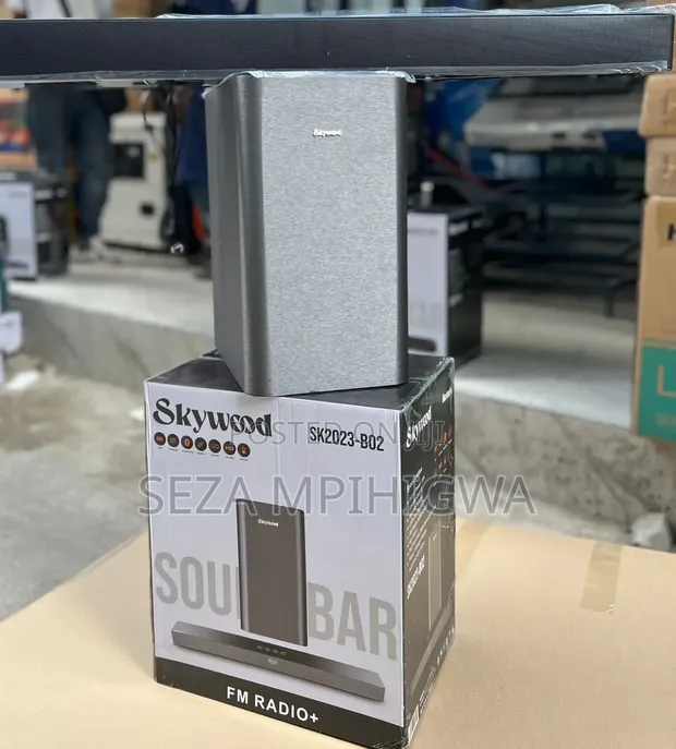 Skywood BO2 100W Wireless Soundbar with FM Radio & Bluetooth - 1