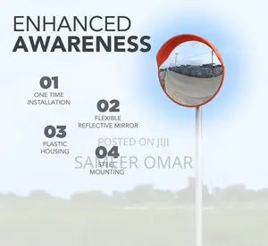 Convex Safety Traffic Mirror - Wide Angle