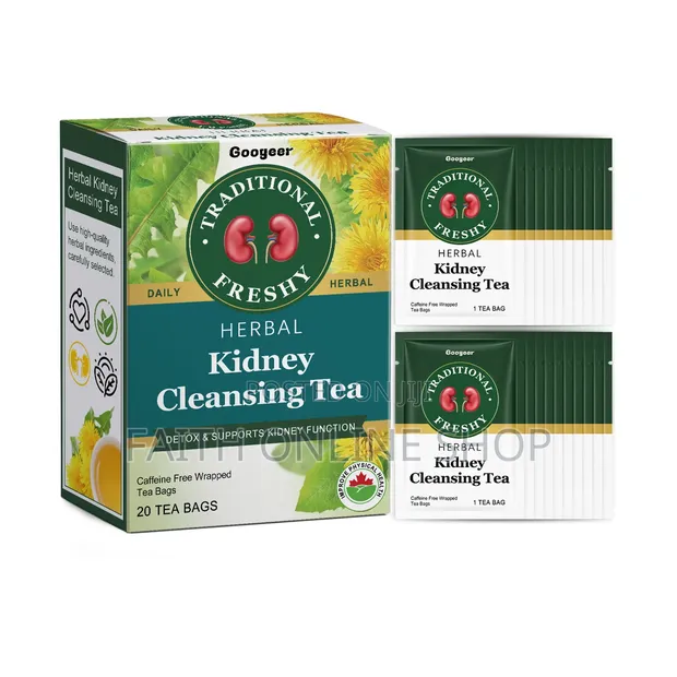 Googeer Herbal Chai ya Kusafisha Figo - Usaidizi wa Mfumo wa Mkojo (Mifuko 20) - 1