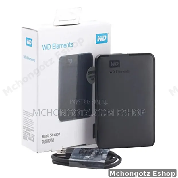 WD Elements 2.5" External Hard Drive Case (USB 3.0) - 1