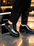 Balenciaga & Gucci Men's Black Moccasins - New Original - 2