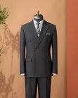 Premium Men's Double-Breasted Suit (Executive) - 3