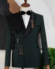 Luxury All-Black Two-Piece Tuxedo for Men by MARIO CASAS - 1