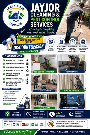 Jayjor Cleaning & Pest Control Services - Discount Offer