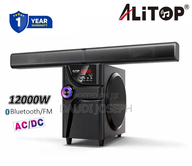Alitop Subwoofer Bluetooth FM Radio 12000W - 1