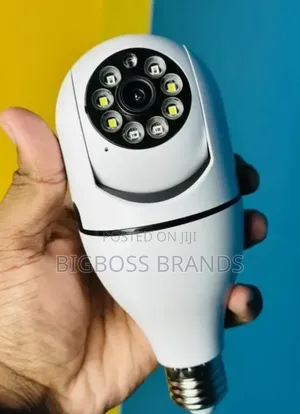 Bulb CCTV Camera [Wi-Fi Control]