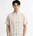 Men's Short Sleeve Shirts - Zara - 1