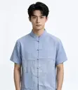 Men's Short Sleeve Shirts - Zara - 3