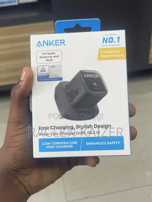 Anker 30W Fast Charger - Brand New