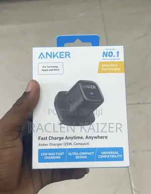 Chaja ya Haraka ya Anker 25W Compact