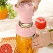 Ton Ton 1500ml Portable Electric Juicer Cup - Inachajiwa - 4