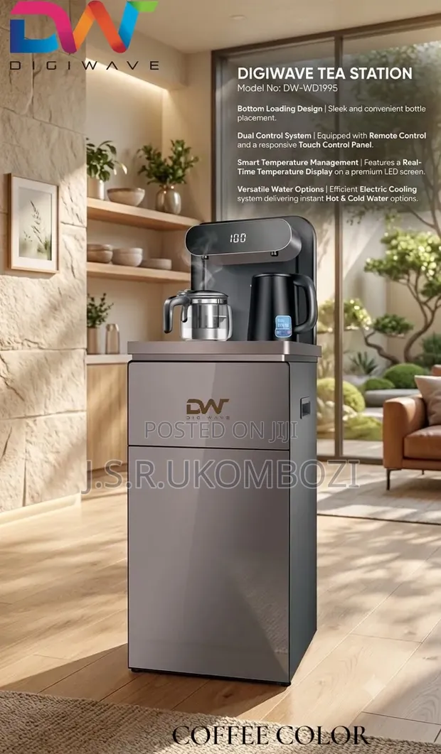 Digiwave Tea Station Water Dispenser chenye Cooling cha Umeme - 1