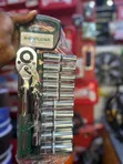 Ratchet Socket Wrench Set 1/2" Drive 8-24mm, Vipande 12 - 1