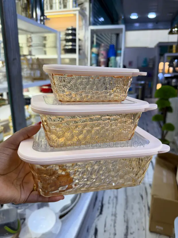 Royalty Acrylic Container Set (3pcs) - 1