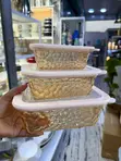 Royalty Acrylic Container Set (3pcs) - 1
