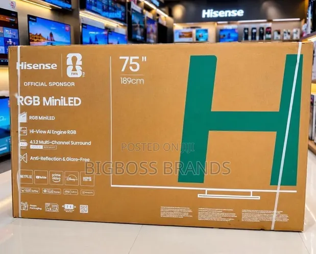 Hisense 75-inch RGB MiniLED TV 75UR9S (2026 Model) - 1