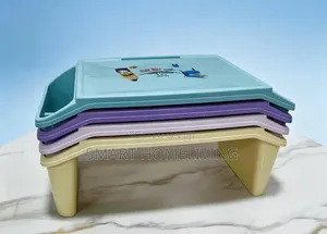 Kids Study Table with Built-in Storage