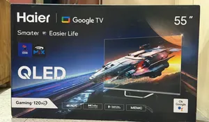 Haier 55" QLED Smart Google TV 4K UHD