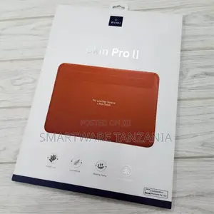 Wiwu Skin Pro II PU Leather Sleeve for MacBook Pro 13.3", Orange