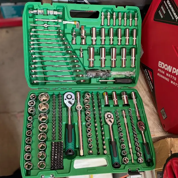 216pcs Edon Pro Max Mechanics Toolbox Set - Brand New - 1