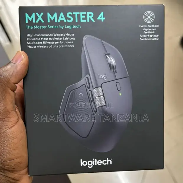 Logitech MX Master 4 Wireless Bluetooth Mouse - 1
