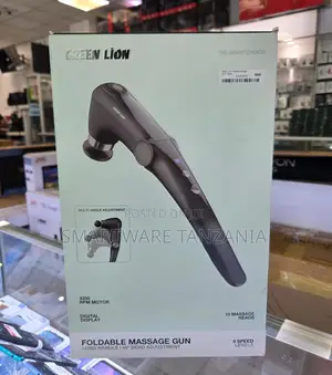 Green Lion Foldable Massage Gun - 3200 RPM, Vichwa 10, Spidi 9