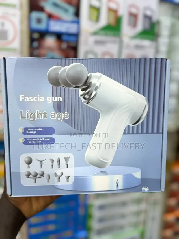Light Age 9-in-1 Fascia Gun - Deep Tissue Massage Gun - 1