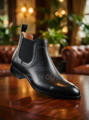 Clarks Travolta Men's Leather Boots