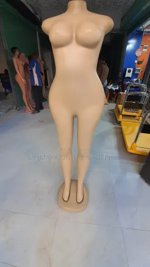 Female Mannequin - Headless, Armless, White