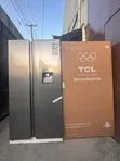 TCL Friji la Lita 490 Side-by-Side na Dawa ya Maji - 1