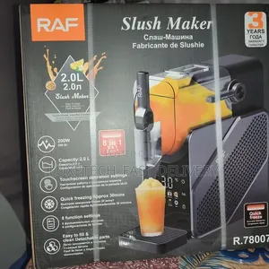 RAF 8-in-1 Slush Maker 2L - Frozen Drinks, Milkshake, Frappé Machine