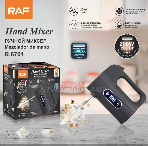 Raf Hand Mixer Domestic - 1
