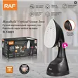 RAF 1600W Pasi ya Nguo ya Mkononi na Uso wa Kauri - 1