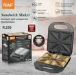 Raf Sandwich Maker 4 Slice 1400W - 1