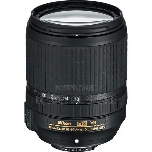 Nikon AF-S DX Nikkor 18-140mm f/3.5-5.6G ED VR Lens - 1