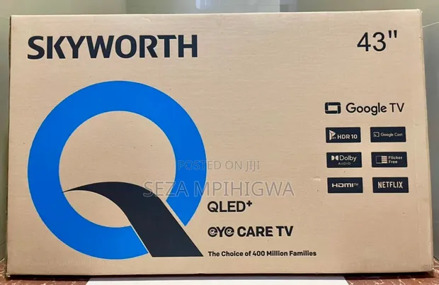 Skyworth 43-Inch QLED Google TV - 1