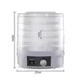 RAF Food Dehydrator Machine 5 Trays 350W - 3