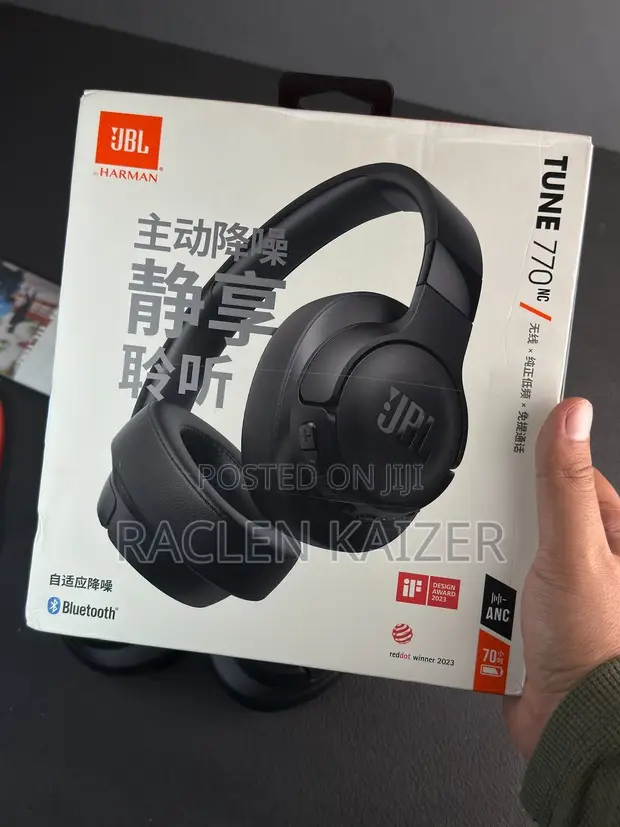 JBL Tune 770 NC Wireless Over-Ear Headphones - 1